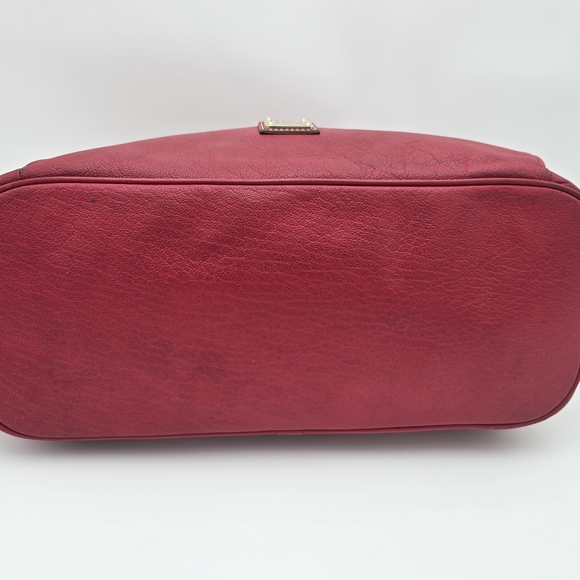 Dooney & Bourke Kristen Red Leather Tote Bag - Picture 9 of 16